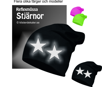 Reflexmössa Stjärnor!
