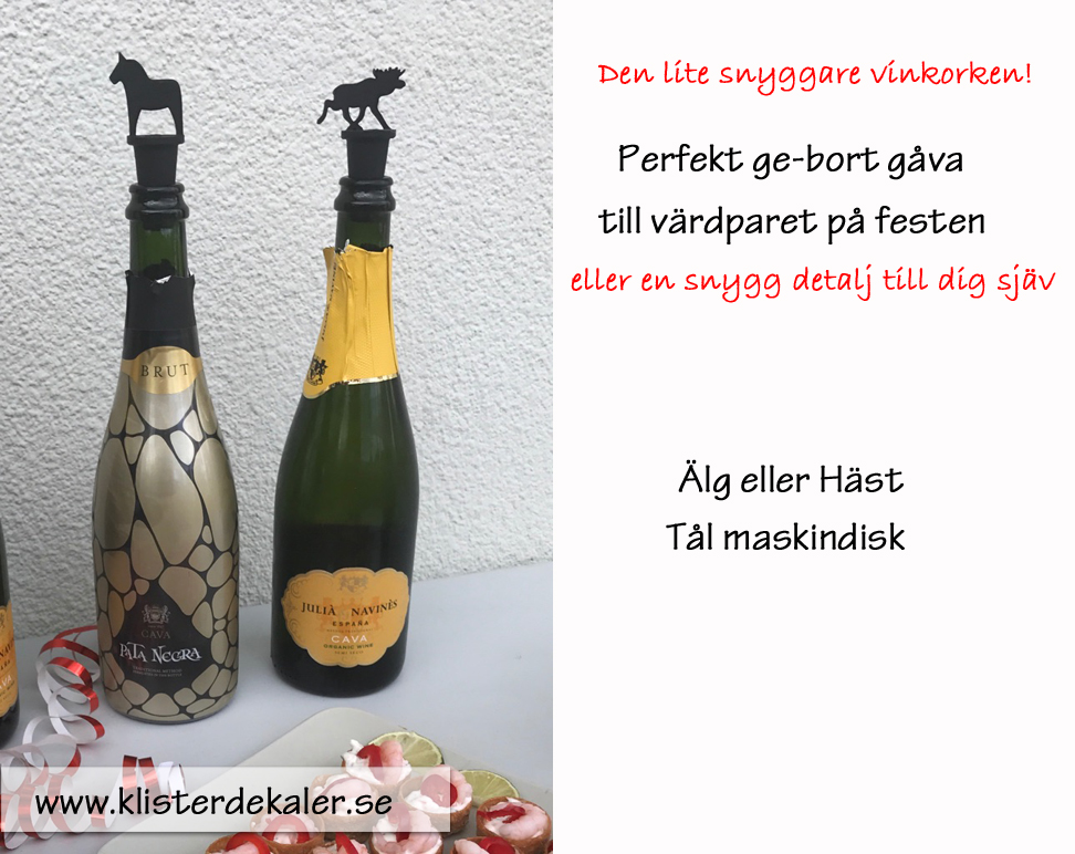 Vinkork Älg och Häst