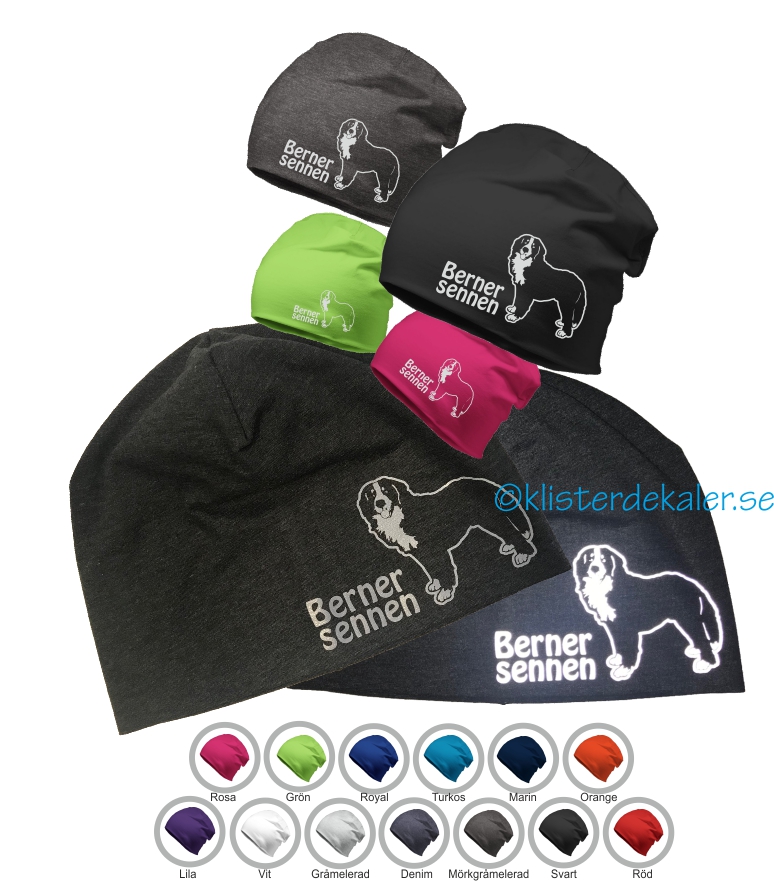 Mössa, reflextryck. Berner sennen