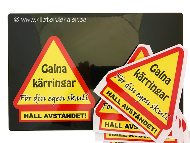 Car sticker