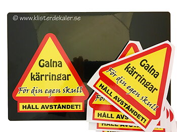 Bildekal Galna kärringar