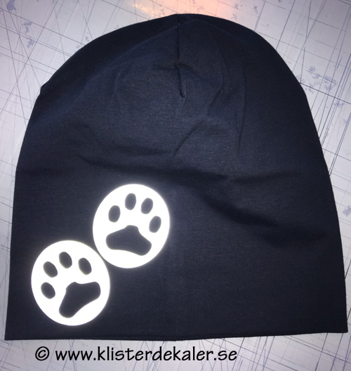 Hat reflective 2 paws