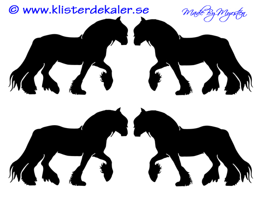 Dekaler 4 st miniatyrer TINKER - IRISH COB - 2