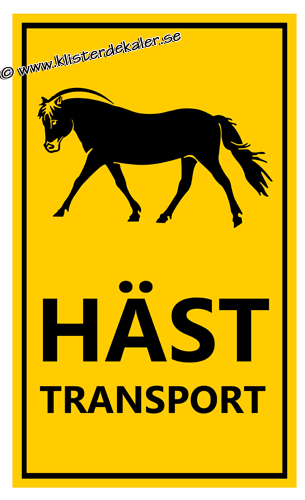 Transportdekal 30x50 Fjording