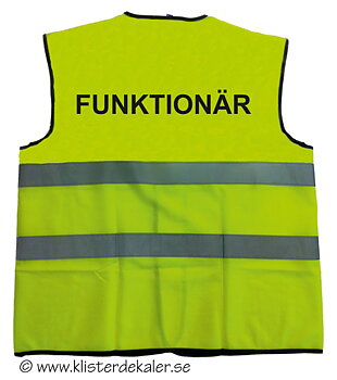 Reflexväst FUNKTIONÄR
