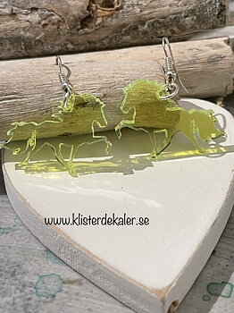 Earrings Icelandic horses 