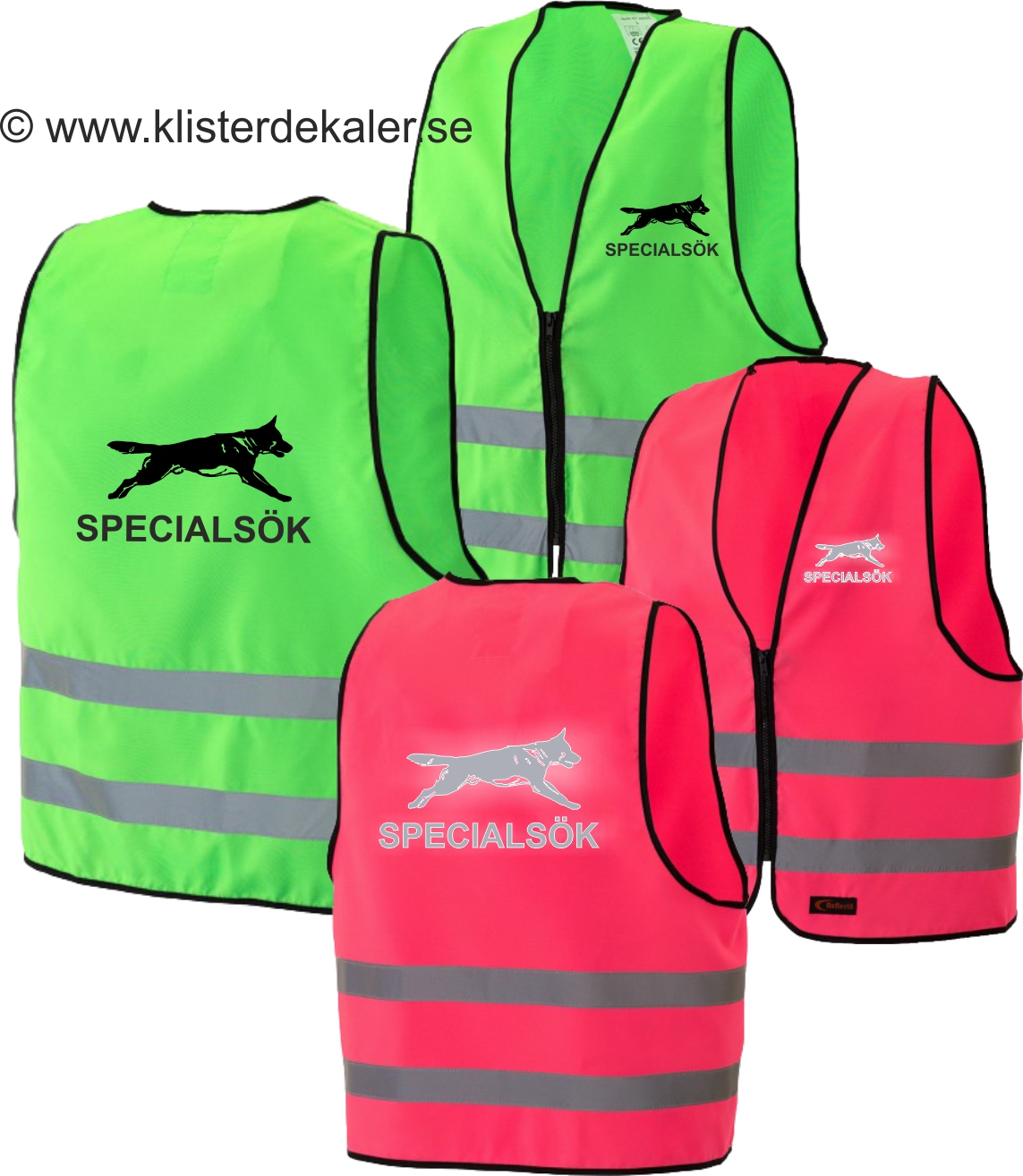 Reflexväst SPECIALSÖK Schäfer - 5