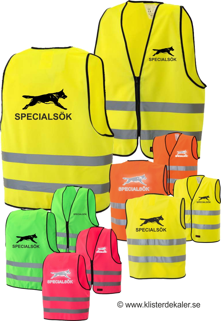 Reflexväst SPECIALSÖK Schäfer