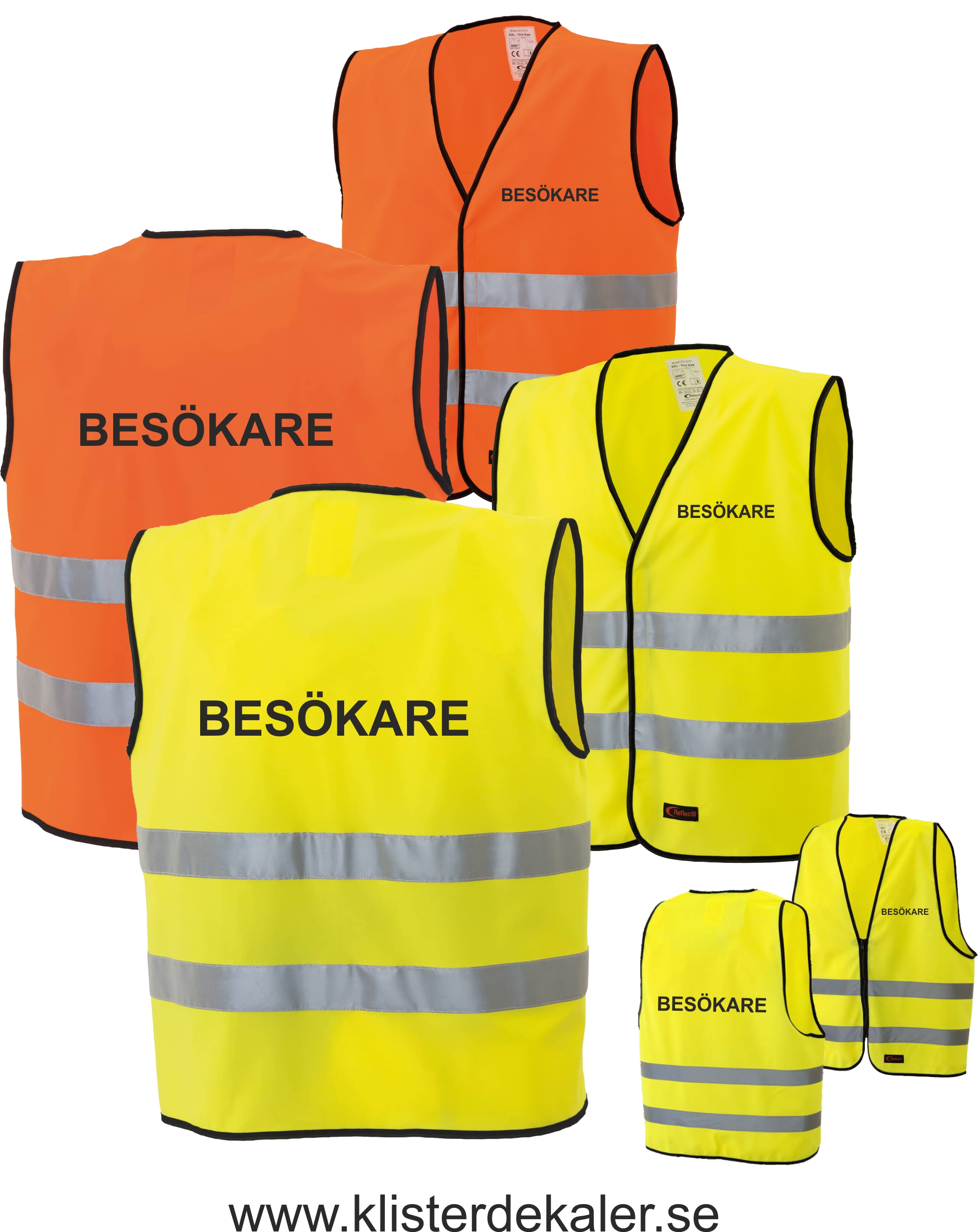 Reflexväst BESÖKARE