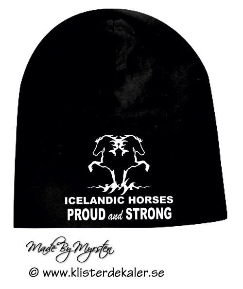 Hat Icelandic horses Proud and strong