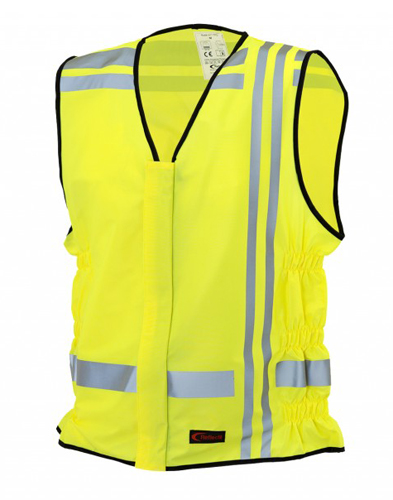 MC vest, reflective