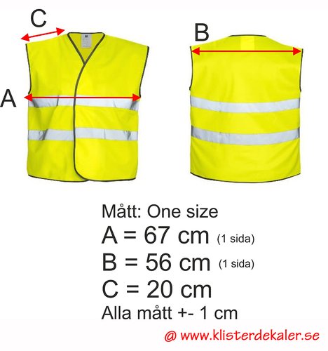 Reflective vest NOSE WORK - 2