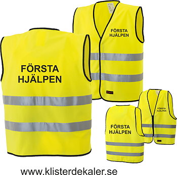 Reflexväst FÖRSTA HJÄLPEN