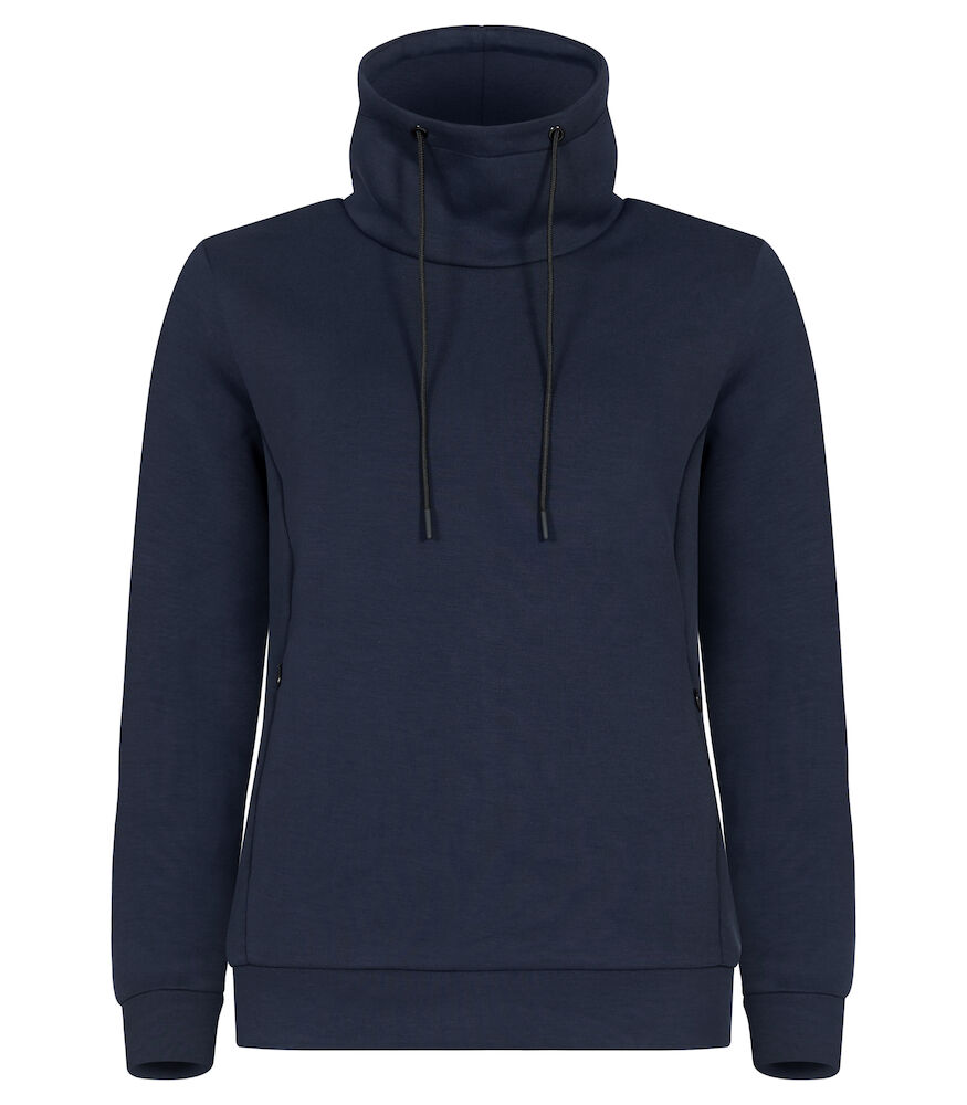 Sweatshirt med hög krage Dam och Herr storlek - 4