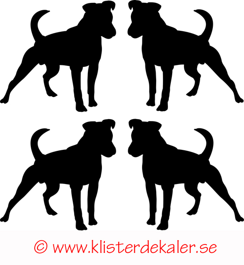 Miniature 4-pack Standing dog - 2