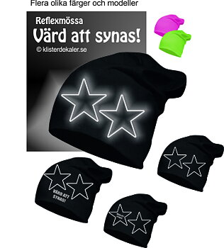 Reflexmössa VÄRD ATT SYNAS!