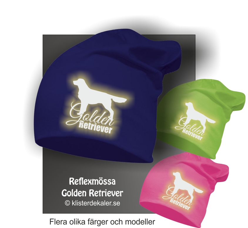 Hat in reflextive print