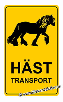 Transportdekal 30x50 Tinker - Irish Cob