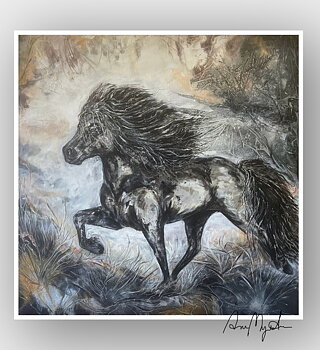 Fine Art Print "Wisdom" 50x50 cm