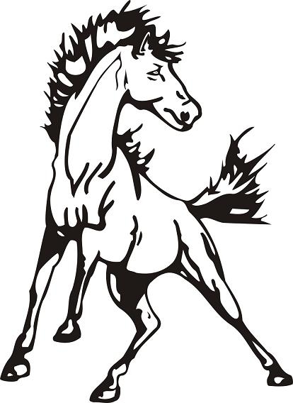 Horse decal 1