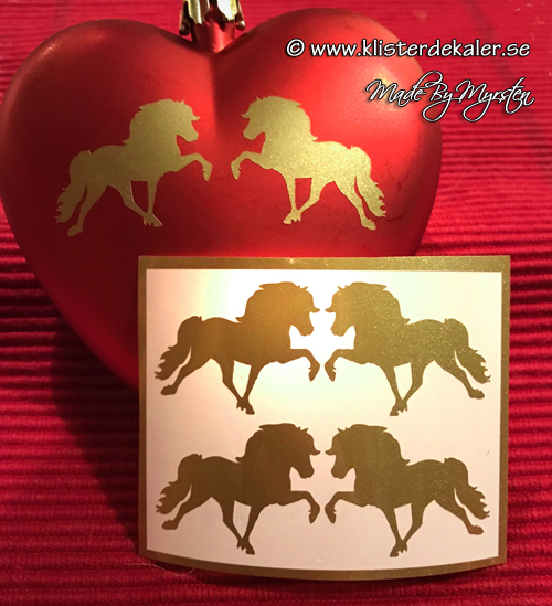 Miniature 4-pack icelandic horse