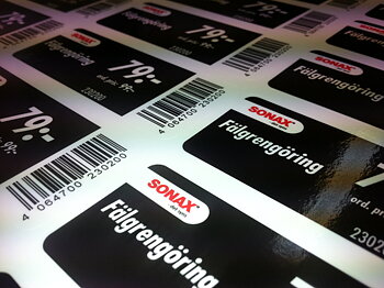 Dekaler till Sonax Fälgrengöring