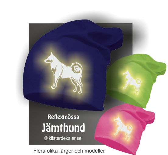 Hat in reflextive print
