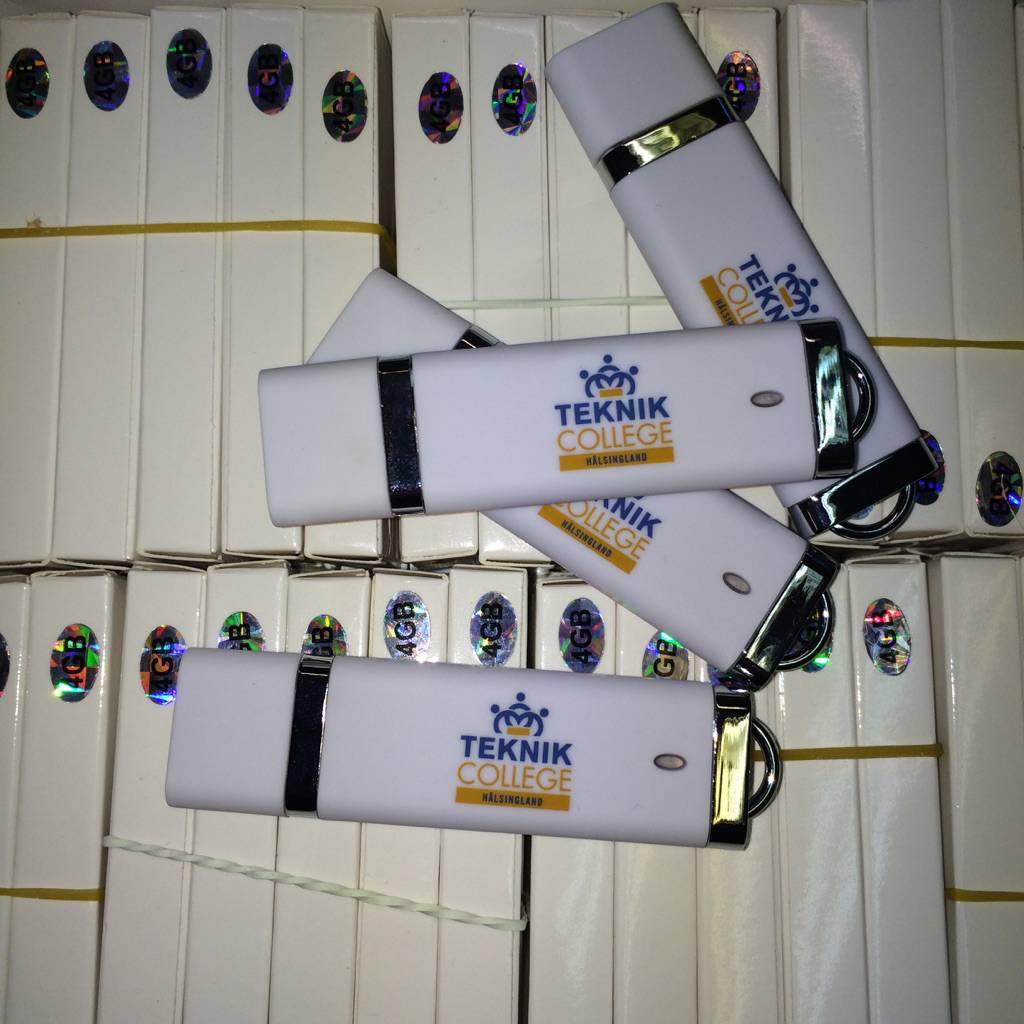 USB minnen med logo