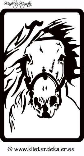 Reflective Decal Horse
