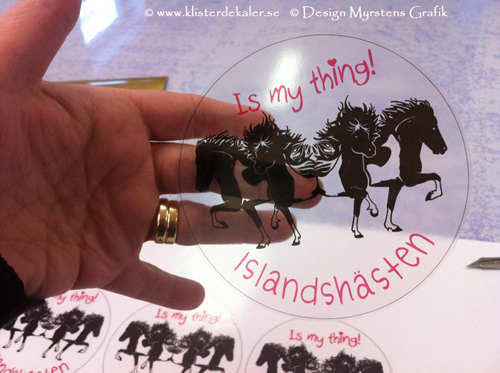 Stickers 4 Icelandic horses