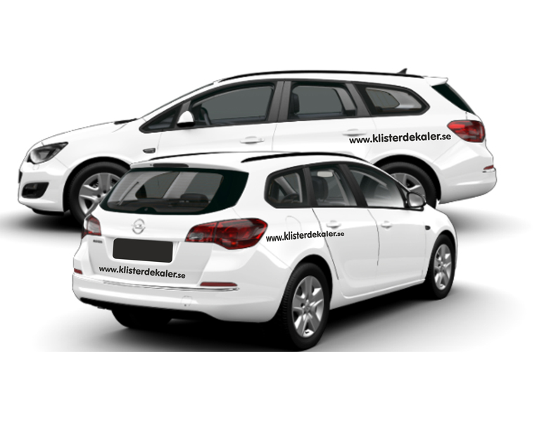 Vehicle graphics - web address