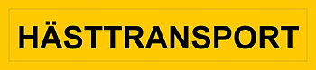 Transport decal 20x90 cm
