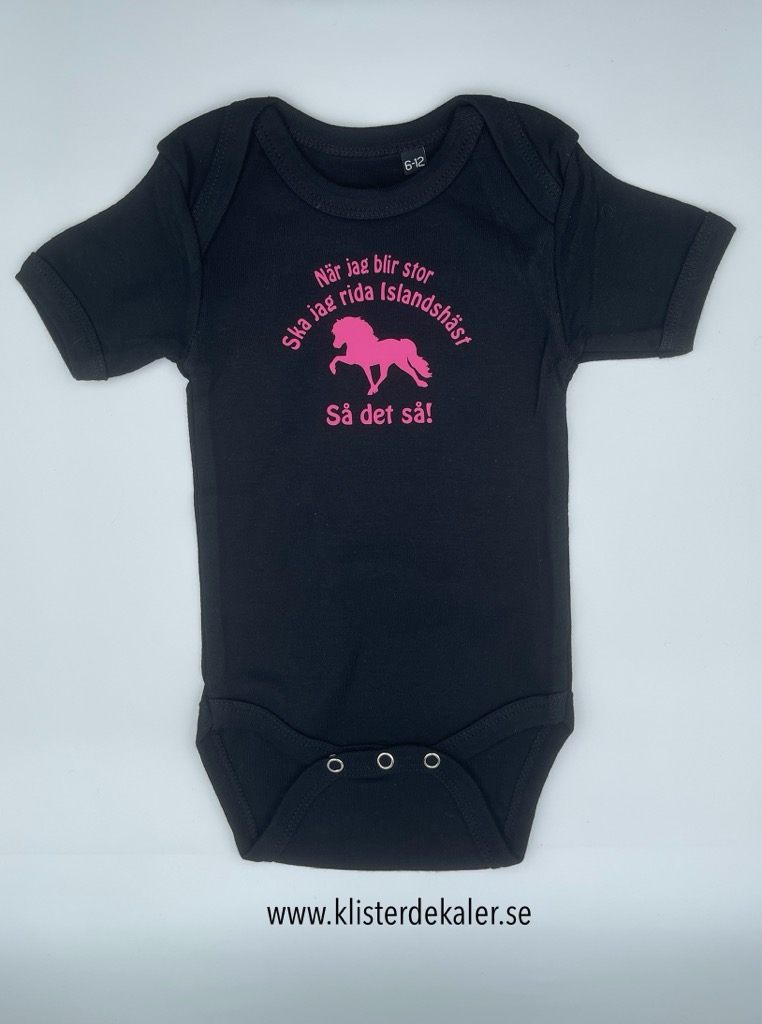 Baby Body Icelandic horse 6-12 month - 5