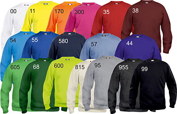 Basic sweatshirt  (flera olika färgval)