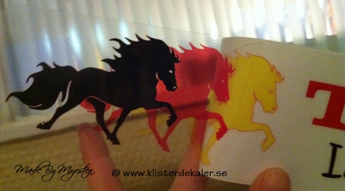 Triple 6 Tölt is my thing sticker - 2