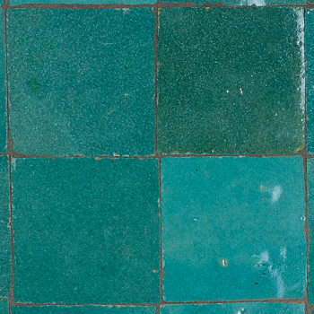 Zelliges Atlas Petrol 5x5