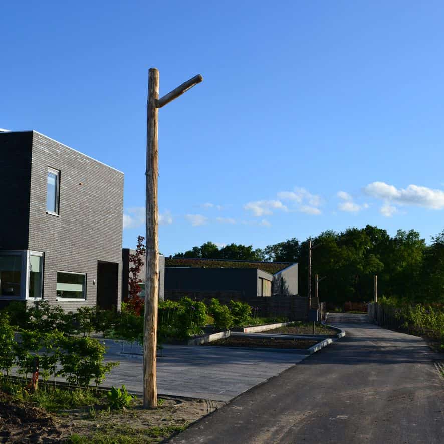 Gatubelysning ALTO Timberlab - i massiv rundvirke - 6