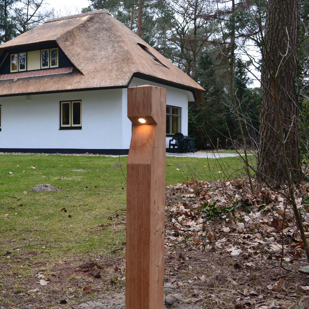 Stigbelysning EYE  Timberlab -  Tillverkad i massiv trä - 9
