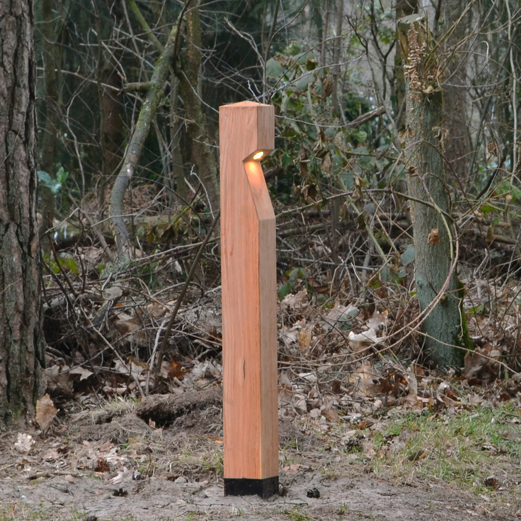 Stigbelysning EYE  Timberlab -  Tillverkad i massiv trä - 8