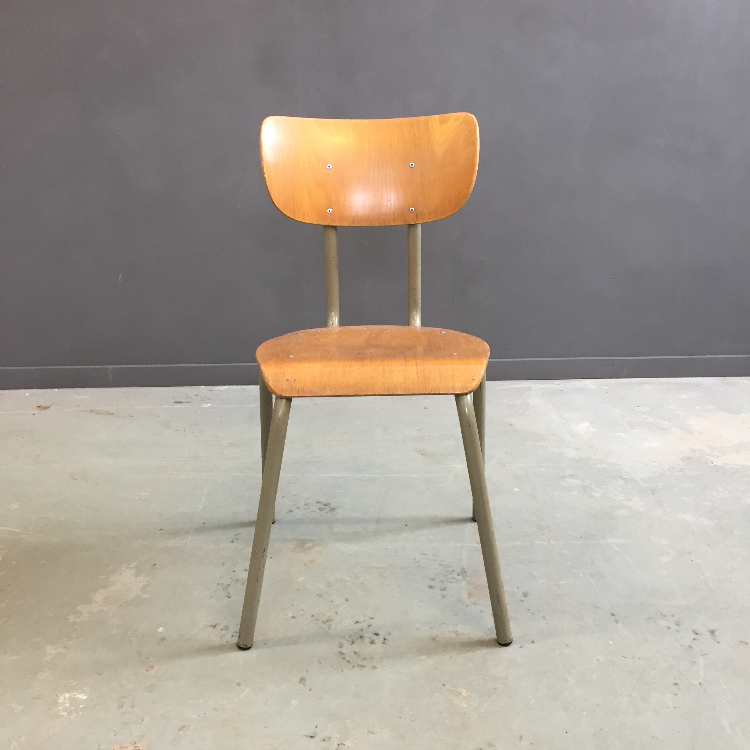 Vintage Skolstol TUBAX  1975 - 7