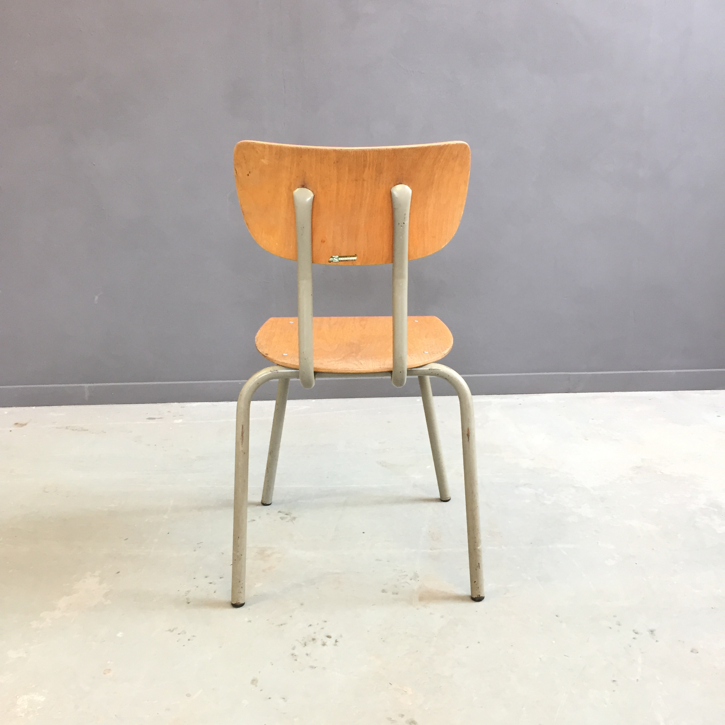 Vintage Skolstol TUBAX  1975 - 10