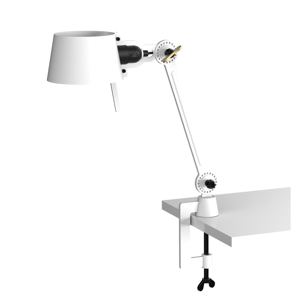 TONONE - BOLT DESK 1ARM CLAMP - SMALL - PURE WHITE