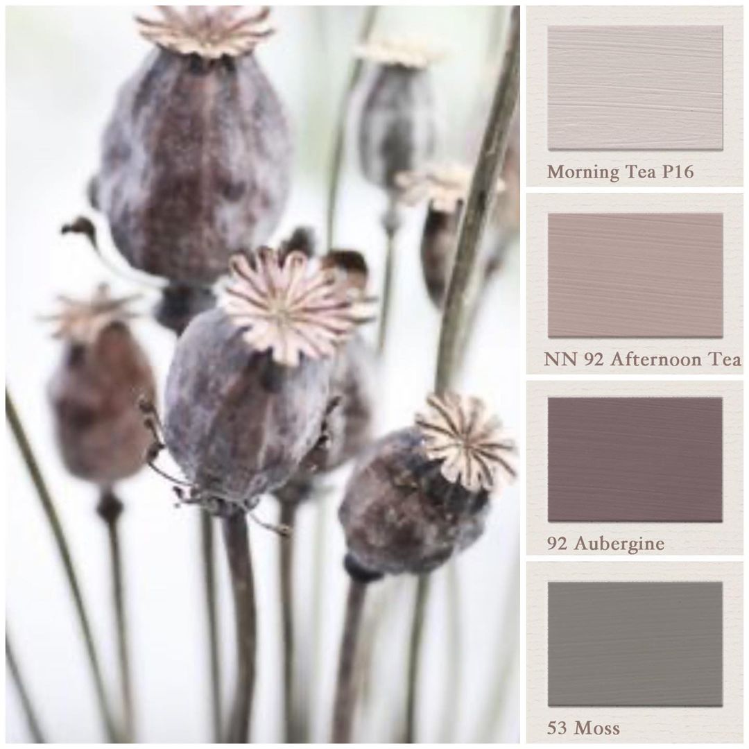 Moodboard (4) - Aubergine - PAINTING THE PAST