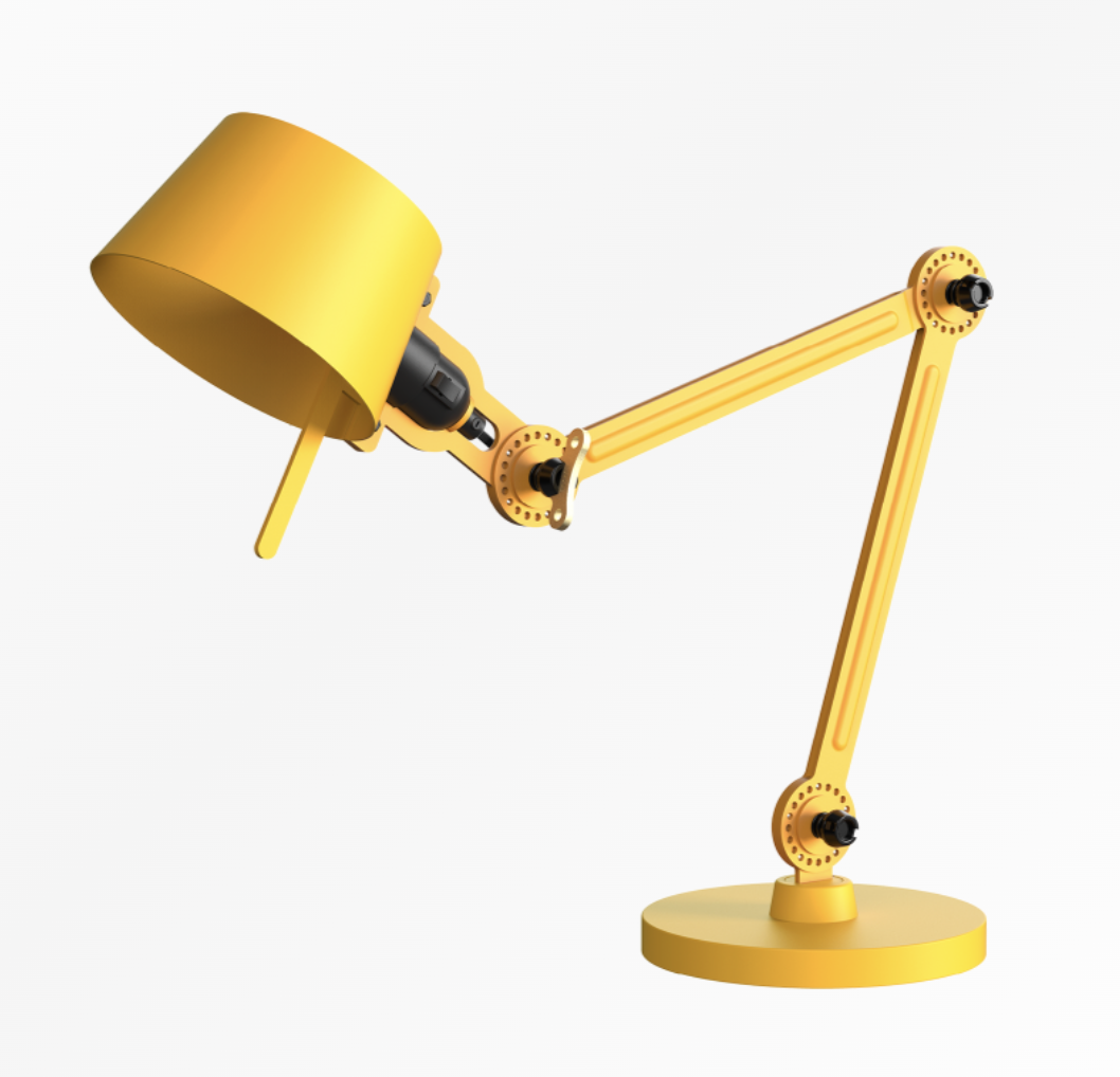 TONONE - BOLT 2-ARM DESK LAMP - SUNNY YELLOW