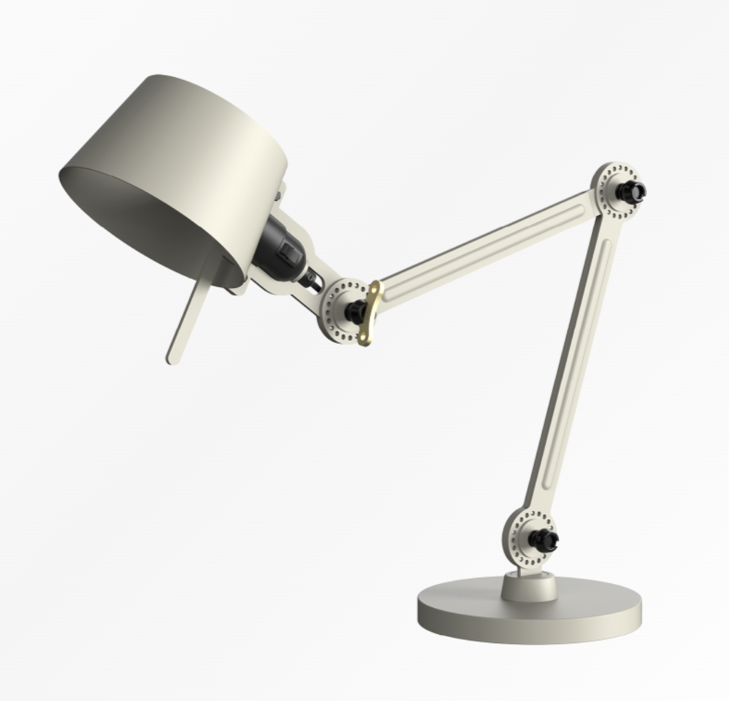 TONONE - BOLT 2-ARM DESK LAMP - ASH GREY