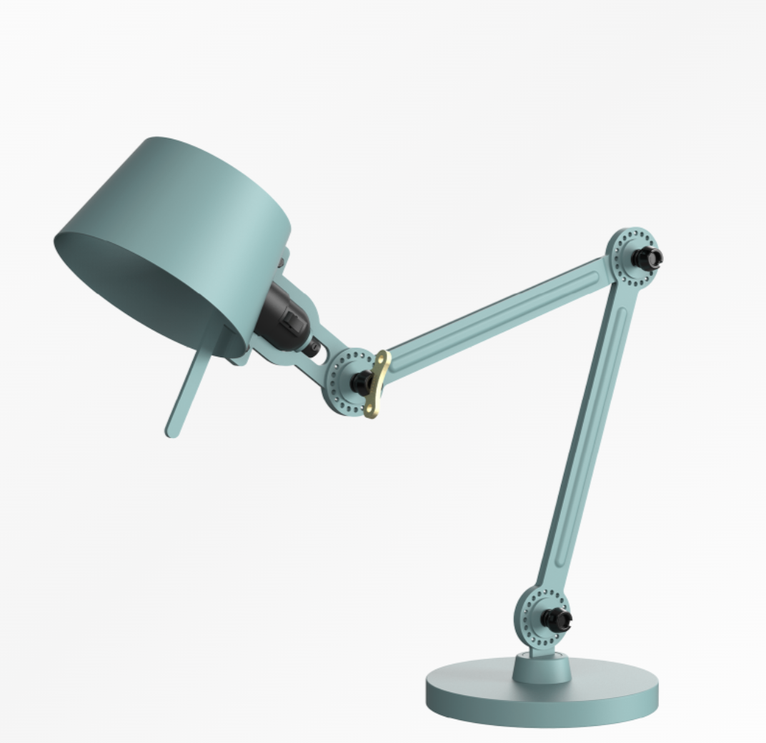 TONONE - BOLT 2-ARM DESK LAMP - ICE BLUE