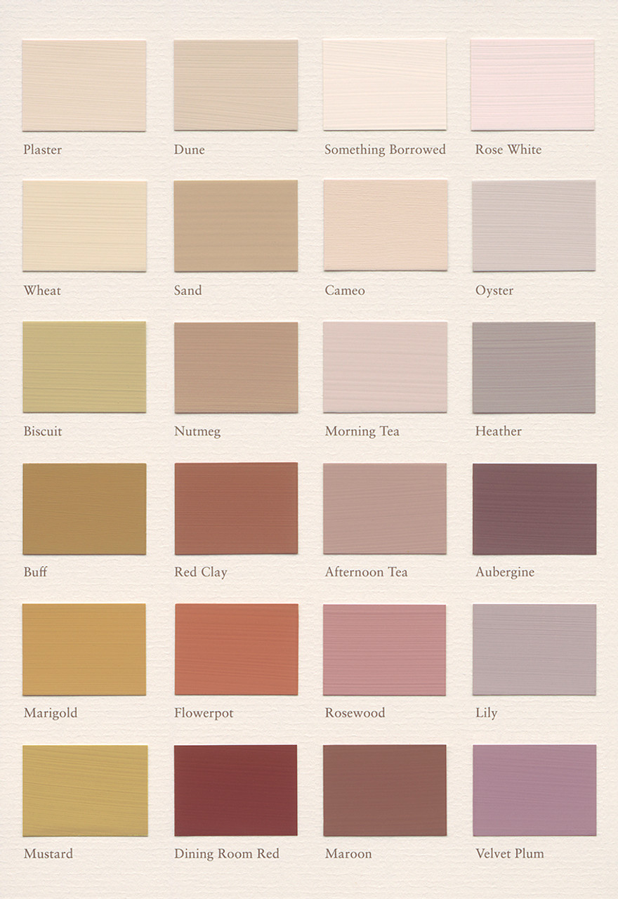 color sample - PAINTING THE PAST - Sugar & Spice
