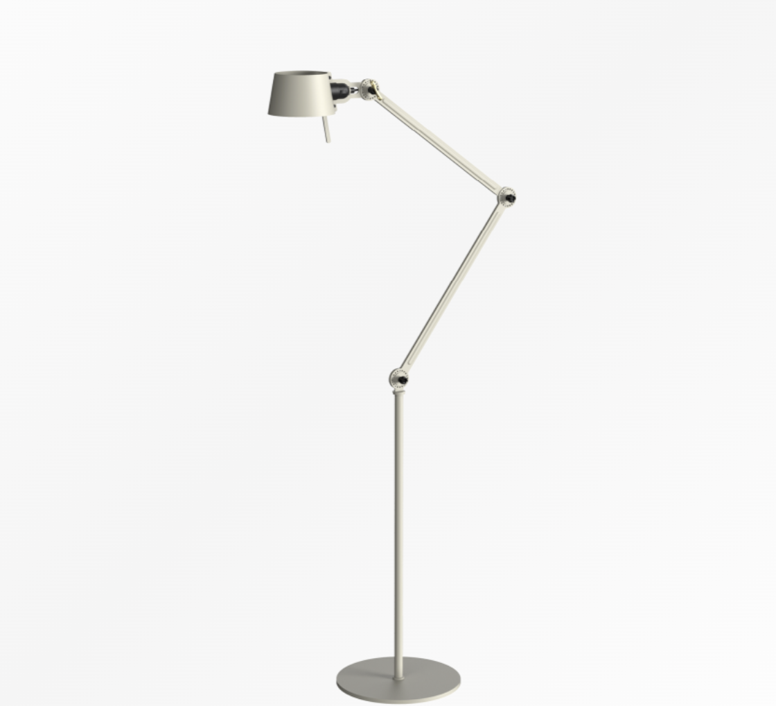 TONONE - BOLT 2-ARM FLOOR LAMP - ASH GREY