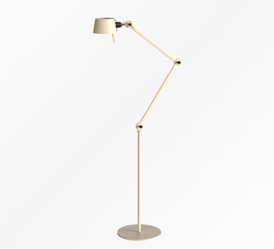 TONONE - BOLT 2-ARM FLOOR LAMP - LIGHTNING WHITE