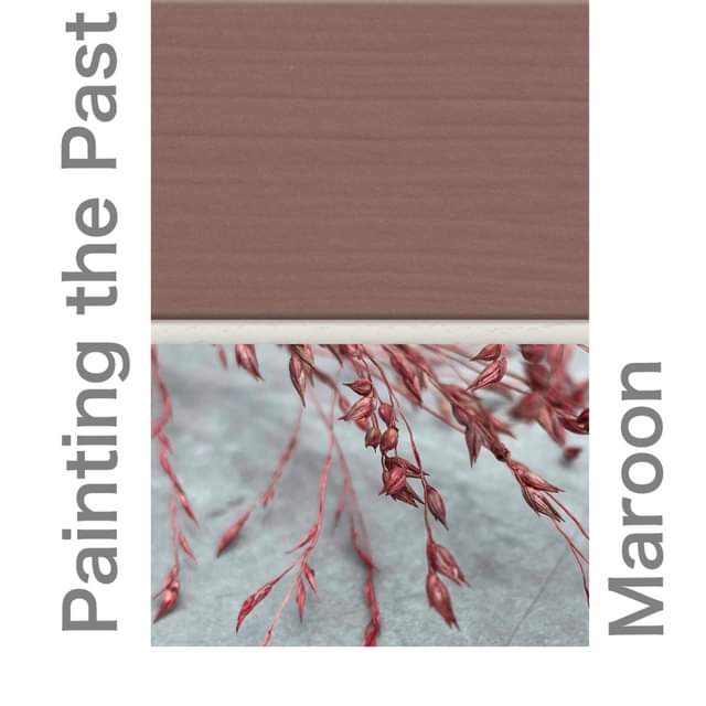 Moodboard - Maroon - PAINTING THE PAST